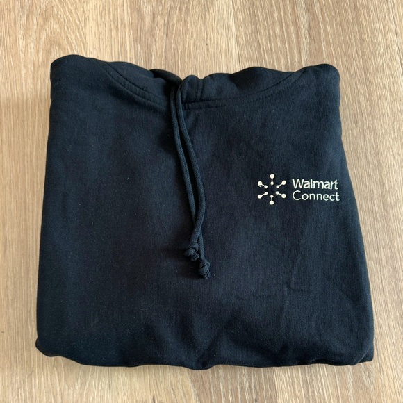 Walmart Connect Hooded Sweatshirt Unisex Size Small - Picture 1 of 3